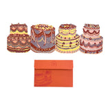 Concertina Card Birthday Cake