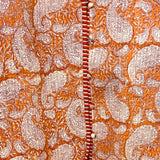 Jacket Reversible Cotton Apricot Paisley