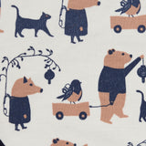 Hooded Blanket Animal Procession