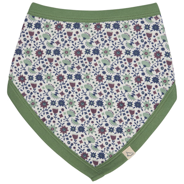 Bib Ditsy Green