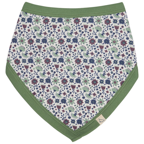 Bib Ditsy Green