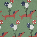 Bib Sausage Dogs Green