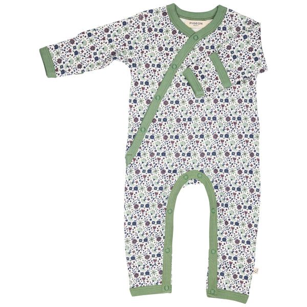 Romper Ditsy Green