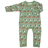 Romper Sausage Dogs Green