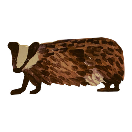 Card Standing Badger