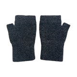 Wrist Warmers Lambswool Charcoal