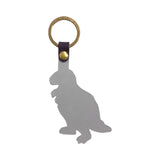 Leather Key Fob Dinosaur