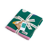 Cotton Knit Baby Blanket ABC