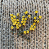 Brooch Pin Mimosa
