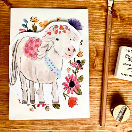 Birthday Card Birthday Pony
