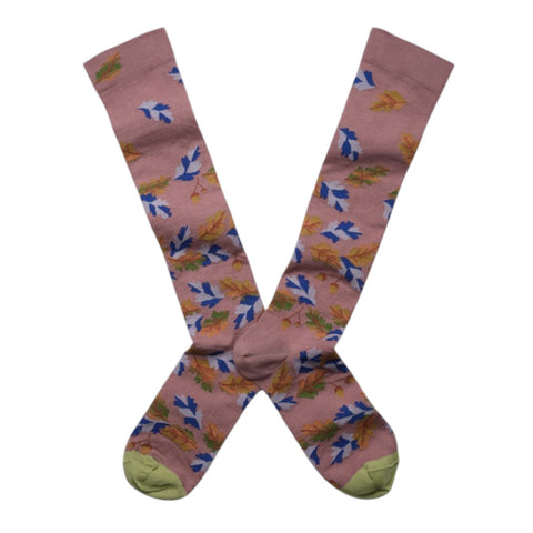 Bonne Maison Long Socks Chene Raisin