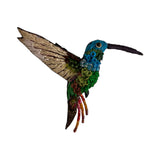 Brooch Pin Emerald Chin Hummingbird