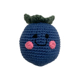 Blueberry Rattle Organic Cotton