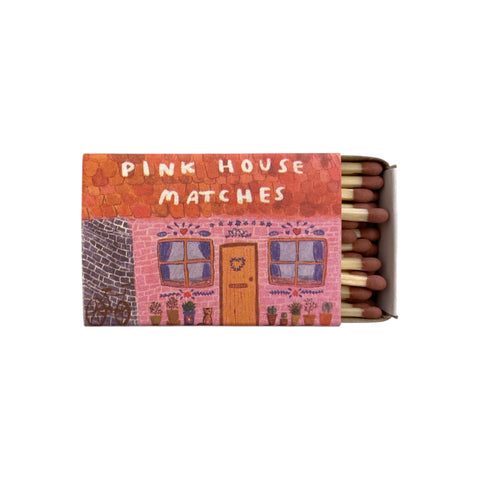 Matches Small Pink House