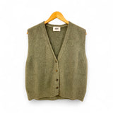 Erika Kid Mohair Vest Leaf