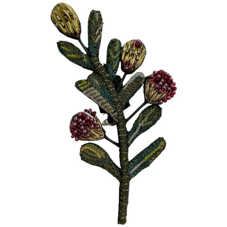 Brooch Pin Olive Branch