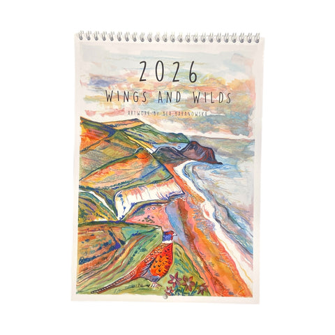 2026 Calendar Wings And Wild