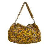 Duffle Bags Cotton Block Printed Yellows