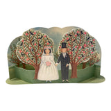 Card Diorama Wedding Couple