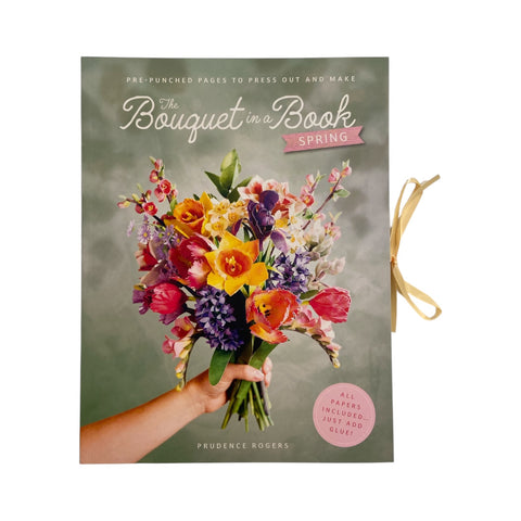 Bouquet In A Book Spring Press Out And Make