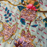 Robe Cotton Kantha Wildflower