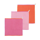 Cotton Knit Dishcloths Pink
