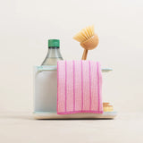 Cotton Knit Dishcloths Pink