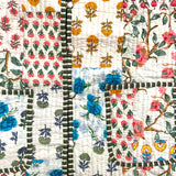 Jacket Quilted Cotton Reversible Patchwork Ivory