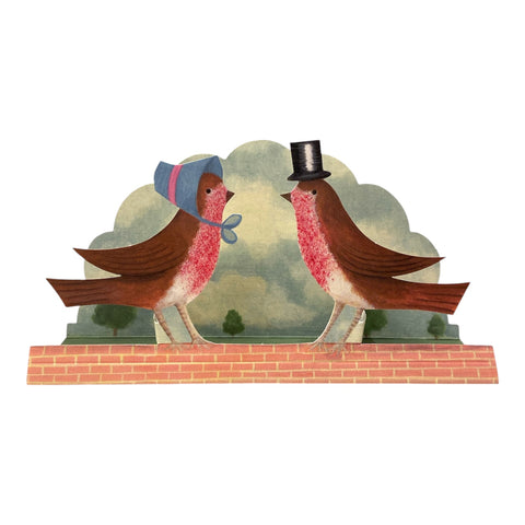 Card Diorama Dicky Birds