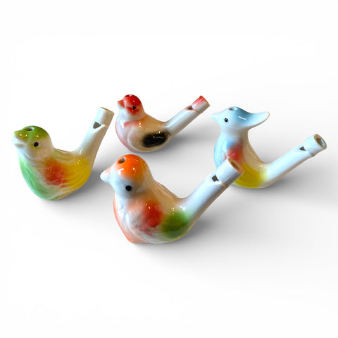 Water Warblers Ceramic Bird Whistle
