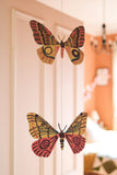 Garland Vertical Sewn Paper Butterflies