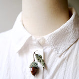 Brooch Pin Acorn