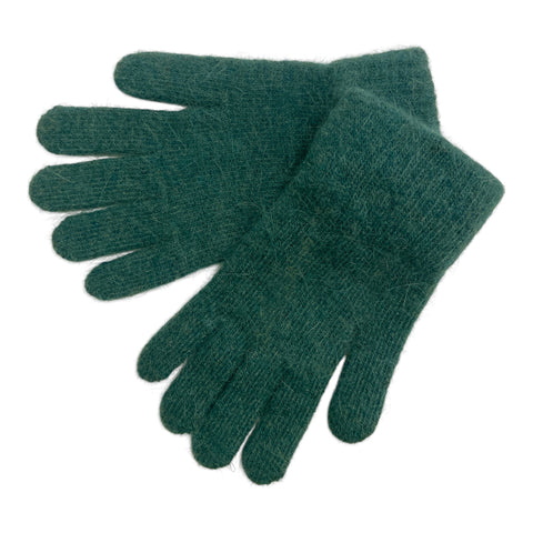 Gloves Angora Dark Green