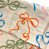 Blanket Swaddle Muslin Bows