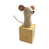 Rattle Linen Mouse