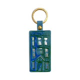 Key Fob Apartment Blue Turquoise