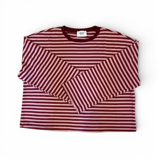 Anna Crewneck Pink And Red
