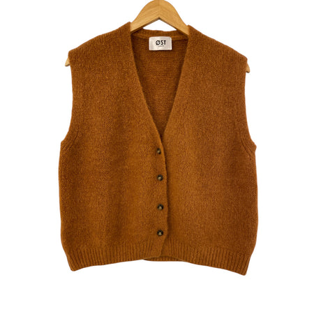 Erika Mohair Vest Hazel