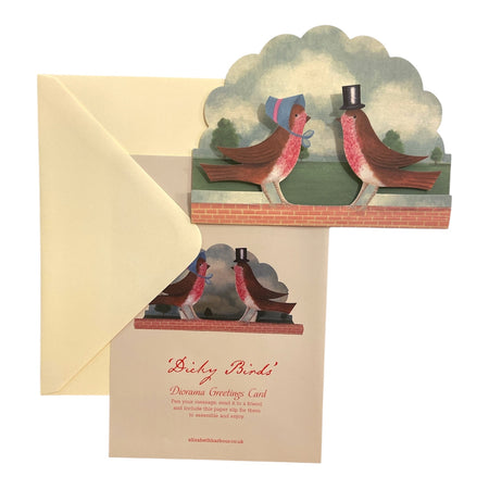 Card Diorama Dicky Birds
