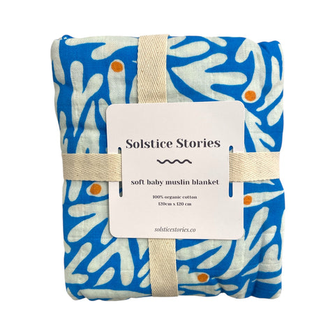 Blanket Swaddle Muslin Coco Grove