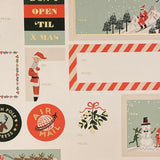 Sticker Set Gift Tags Santa's Workshop