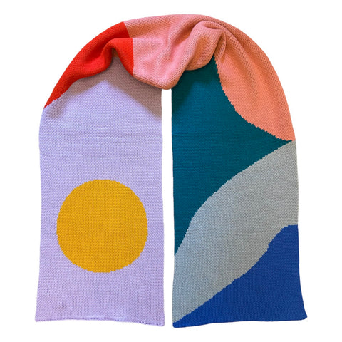 Scarf Knitted Dawn