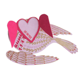 Greeting Card Heart Bird