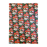 Christmas Wrapping Paper Sheet Christmas Toadstools