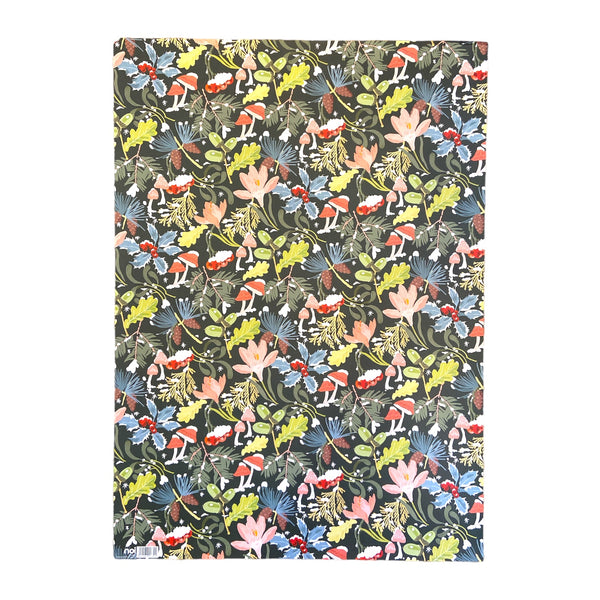 Christmas Wrapping Paper Sheet Christmas Floral