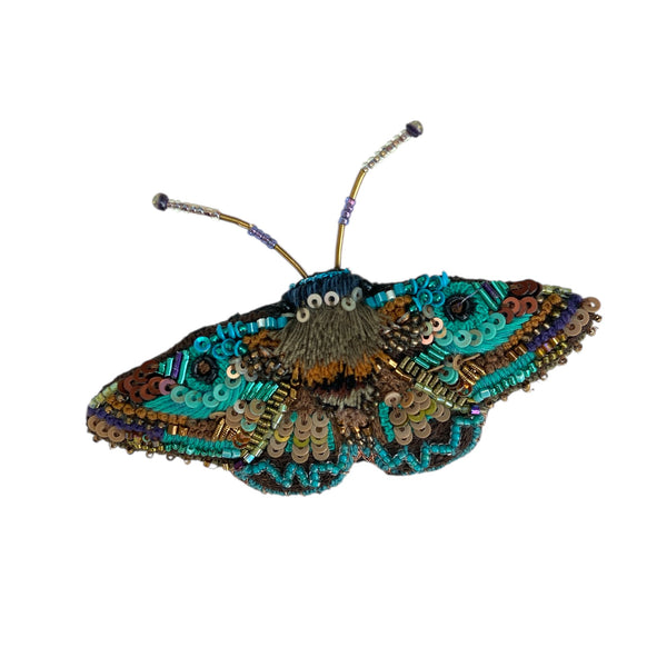 Brooch Pin Lanipes Moth