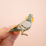 Pigeon Enamel Pin