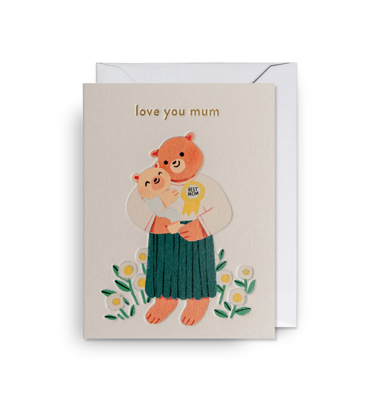 Mothers Day Card Love You Mum