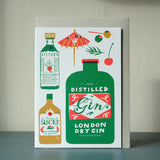 Birthday Card Gin Collection