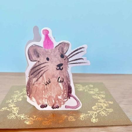 Birthday Card Mouse